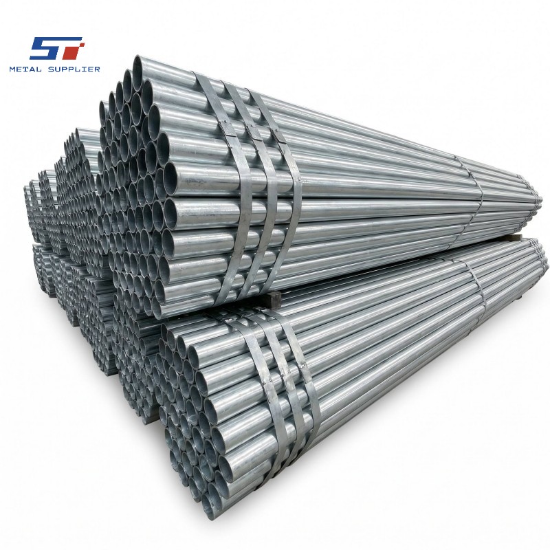 Construction Zinc Coated Pipe